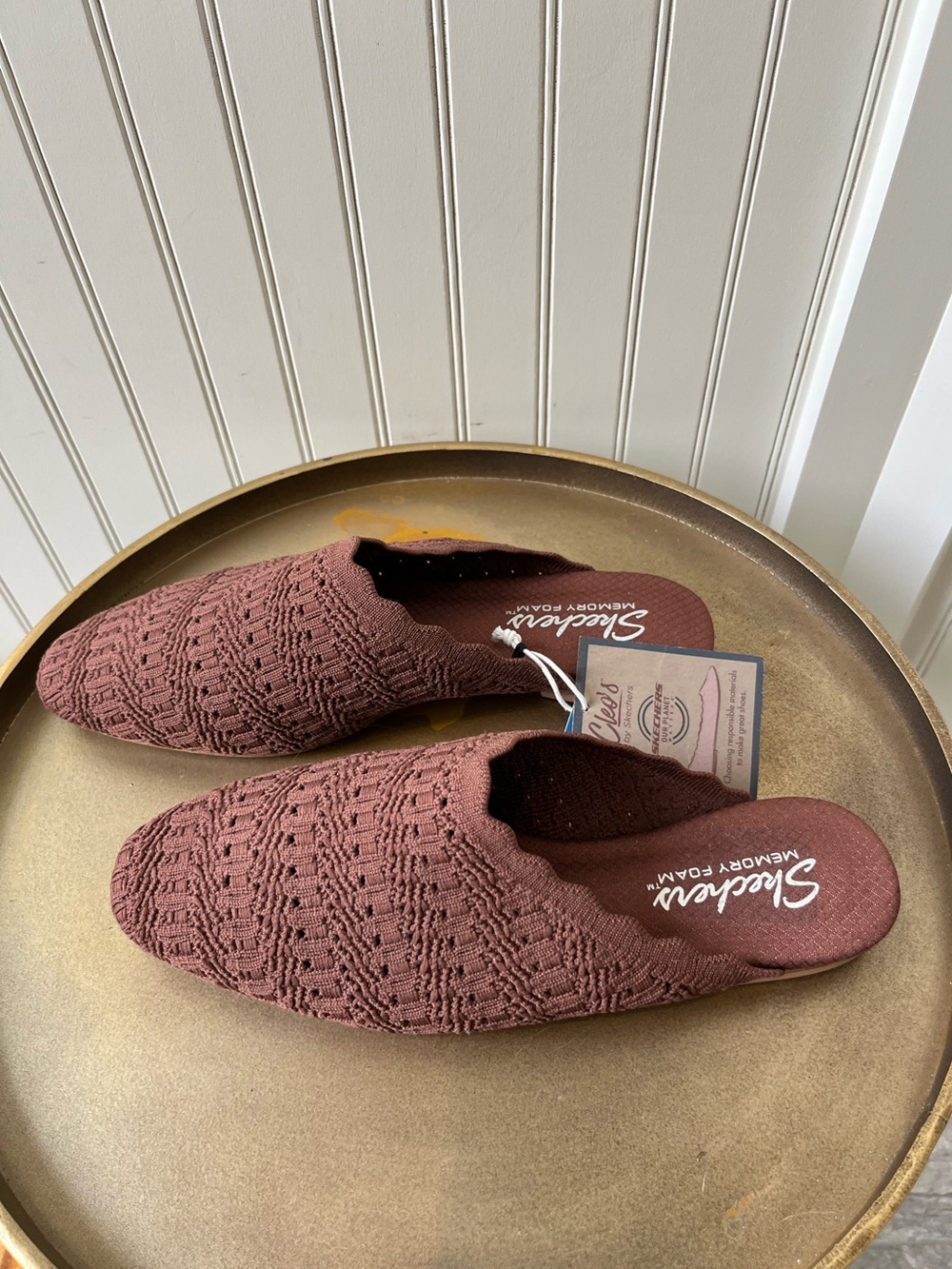 NEW SKECHERS WOMEN’S CLEO SNIP-SWEET DAFFODIL MULE | CINNAMON | 7 | NEW WITH TAG - Picture 3 of 14